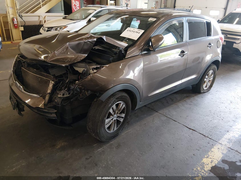 Vin: kndpb3a20b7020964, lot: 46192932, kia sportage lx 20112