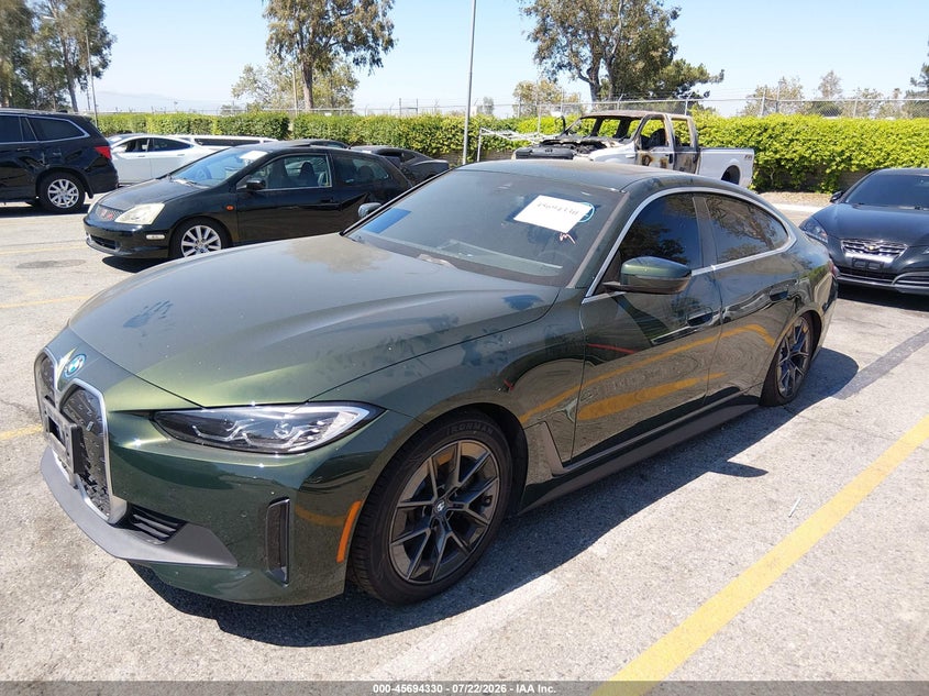 Vin: wby43aw09rft05771, lot: 46192958, bmw i4 gran coupe edrive35 20242