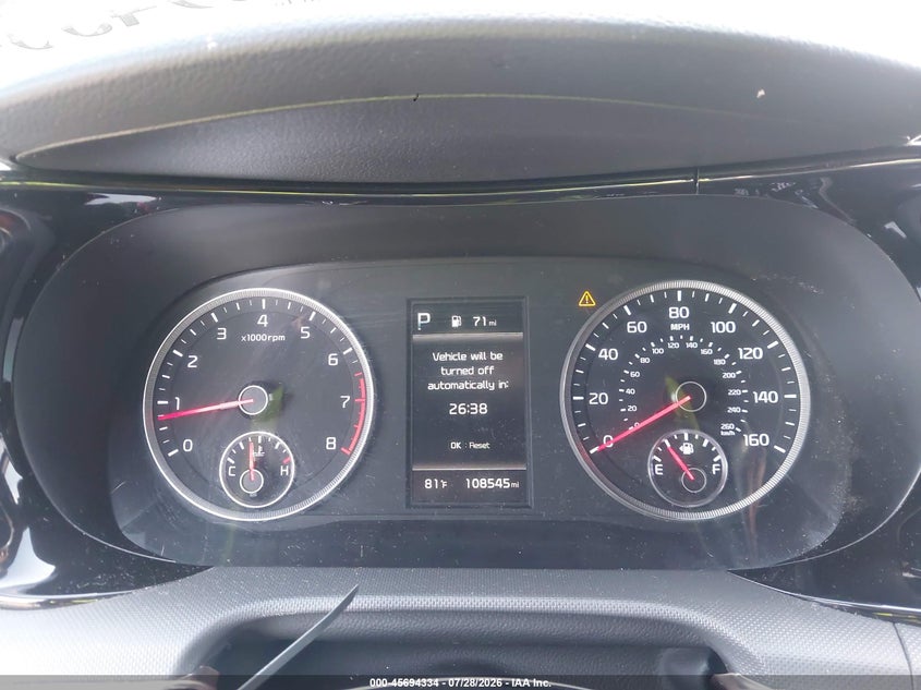 2021 KIA K5 auction photo 7