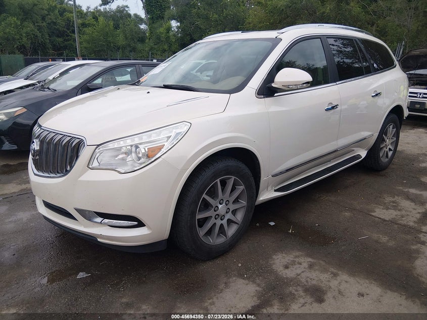 Vin: 5gakrckdxdj125489, lot: 46192978, buick enclave leather 20132