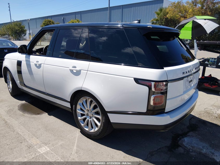 Vin: salgr2rv3ka540091, lot: 46192981, land rover range rover 3.0l v6 supercharged 20193