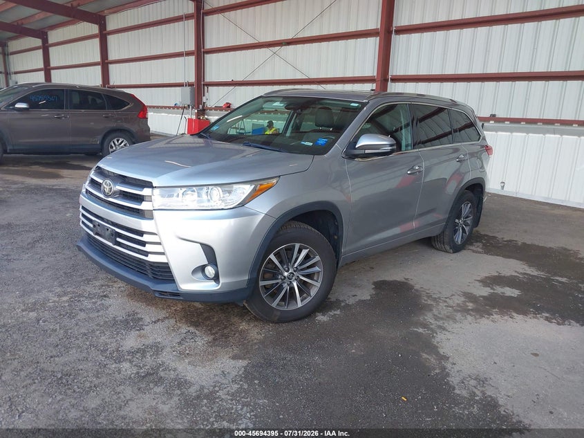 Vin: 5tdjzrfh9hs377124, lot: 46193023, toyota highlander xle 20172