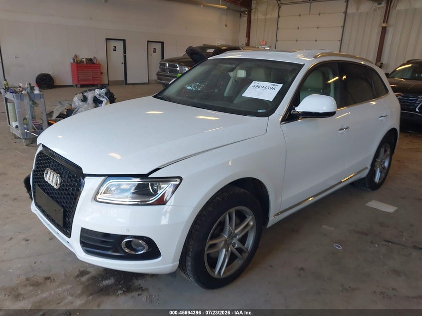 Vin: wa1lfafp9fa081776, lot: 46193024, audi q5 2.0t premium 20152