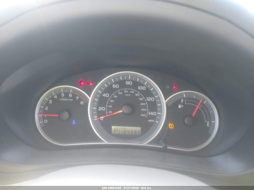 2008 SUBARU IMPREZA (NATL) I W/PREMIUM PKG SEDAN 2.5L H-4 VVT, 170HP