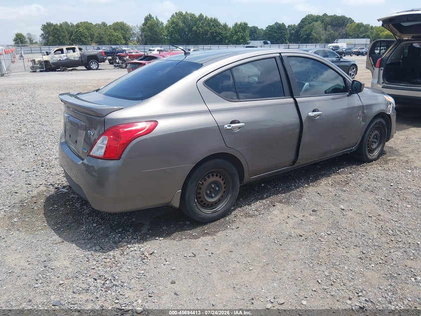 Vin: 3n1cn7apxfl817459, lot: 46193041, nissan versa 1.6 sv 20154