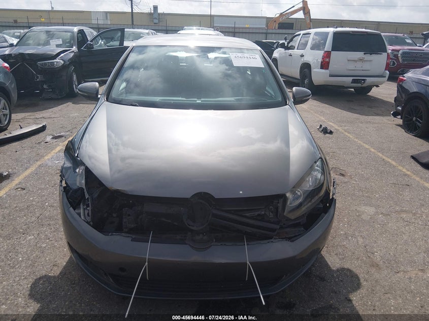 VOLKSWAGEN GOLF 2012 VIN WVWDB7AJ1CW349102