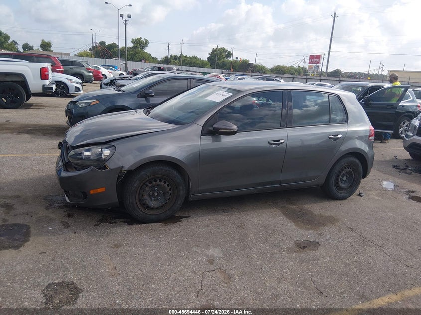 VOLKSWAGEN GOLF 2012 VIN WVWDB7AJ1CW349102