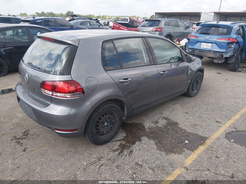 Vin: wvwdb7aj1cw349102, lot: 46193076, volkswagen golf 2.5l 4-door 20124