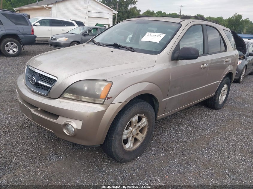 2006 Kia Sorento, Normal Wear & Tear, IAAI, VIN KNDJD733565641258 — photo 2