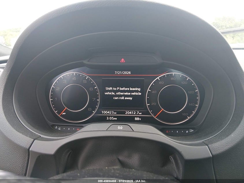 2017 AUDI A3 auction photo 7