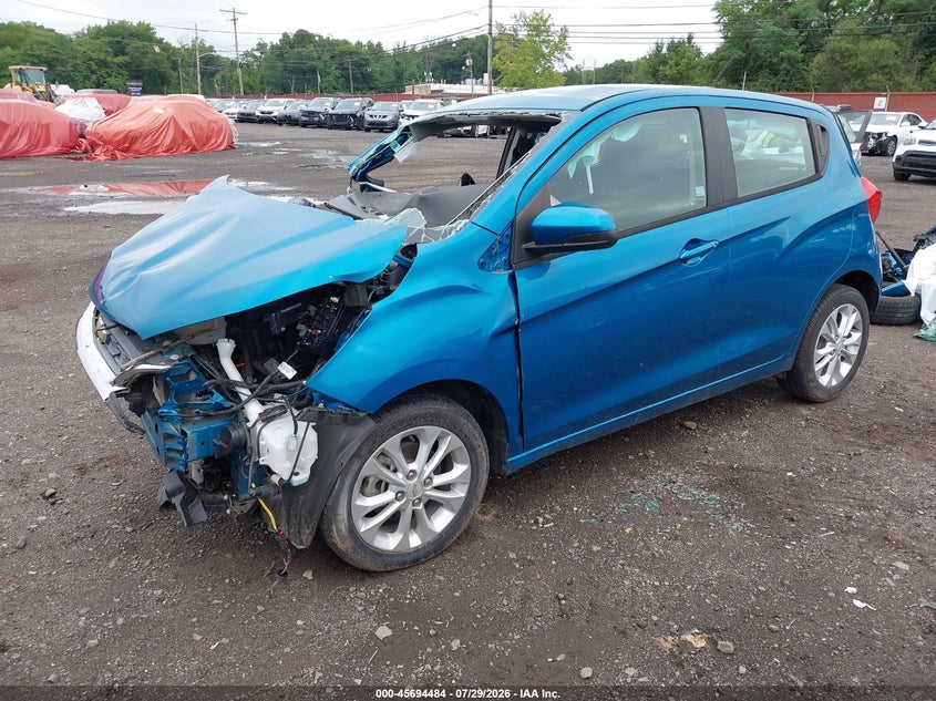 Vin: kl8cd6sa5lc409343, lot: 46193112, chevrolet spark fwd 1lt automatic 20202