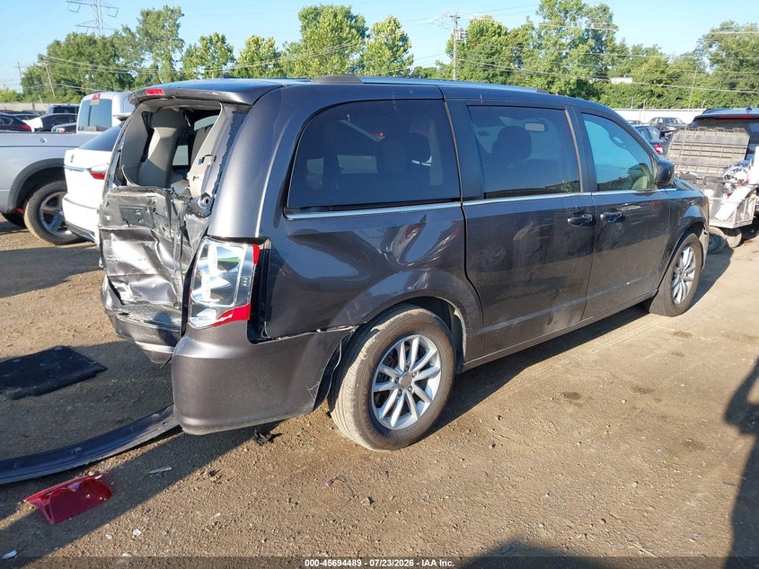 Vin: 2c4rdgcg7jr223012, lot: 46193117, dodge grand caravan sxt 20184