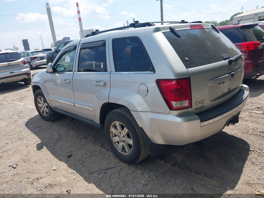 2008 Jeep Grand Cherokee Limited VIN: 1J8HR58228C193010 Lot: 45694492