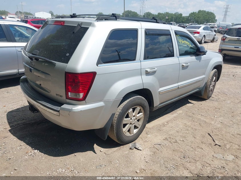 2008 Jeep Grand Cherokee Limited VIN: 1J8HR58228C193010 Lot: 45694492