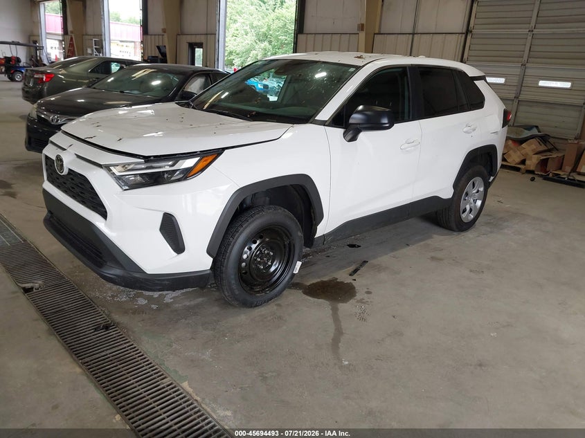 2025 Toyota Rav4 Le VIN: 2T3H1RFV3SC330593 Lot: 45694493