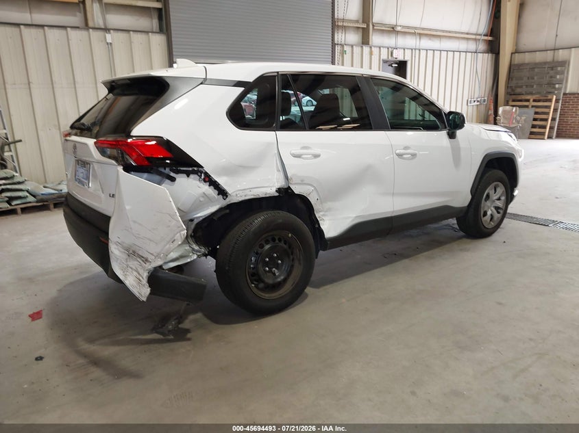 2025 Toyota Rav4 Le VIN: 2T3H1RFV3SC330593 Lot: 45694493