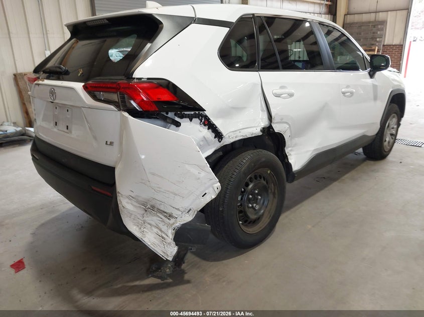 2025 Toyota Rav4 Le VIN: 2T3H1RFV3SC330593 Lot: 45694493
