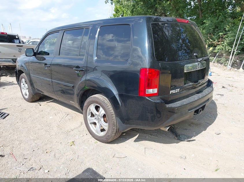Vin: 5fnyf4h50cb083475, lot: 46193126, honda pilot ex-l 20123