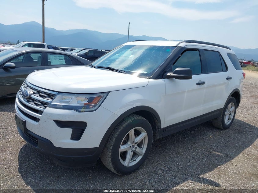 Vin: 1fm5k8b80jgc45337, lot: 46193129, ford explorer 20182