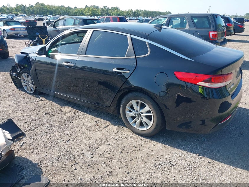 Vin: 5xxgt4l30jg246131, lot: 46193172, kia optima lx 20183