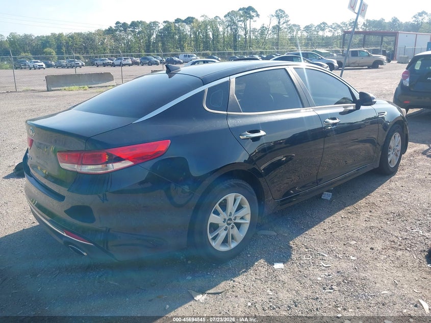 Vin: 5xxgt4l30jg246131, lot: 46193172, kia optima lx 20184