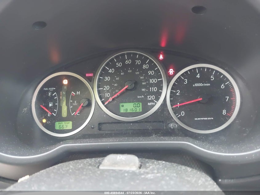 2006 SUBARU IMPREZA OUTBACK SPORT auction photo 7
