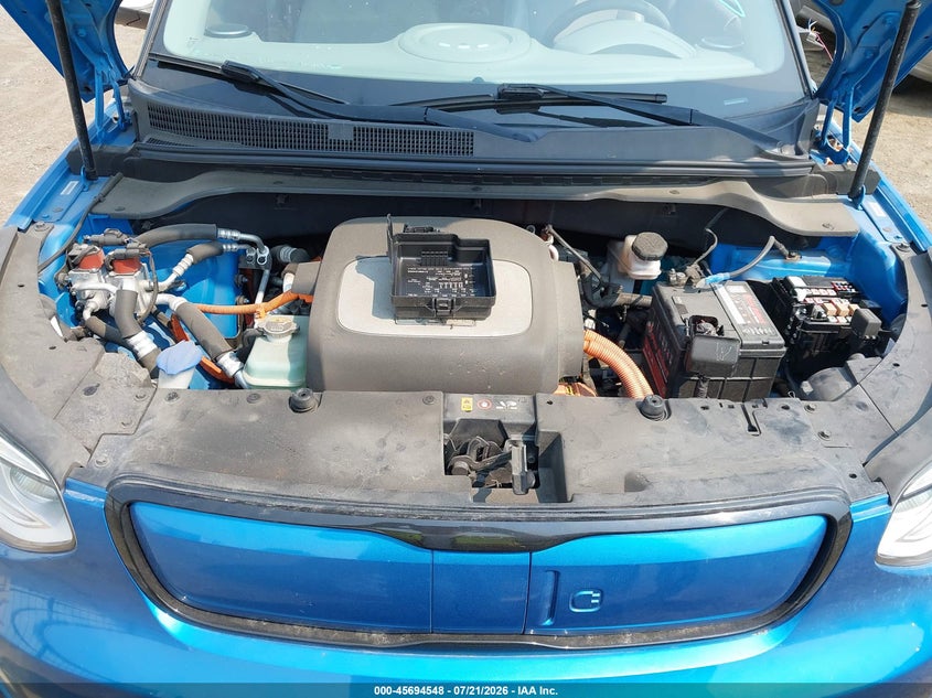 2015 Kia Soul Ev + VIN: KNDJX3AE7F7001223 Lot: 45694548