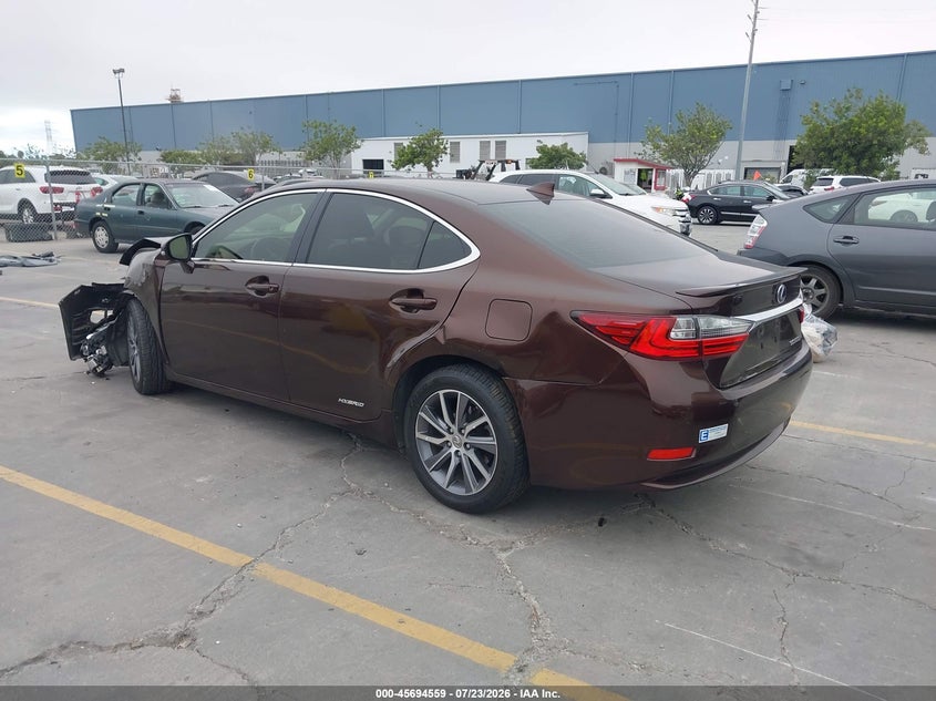 Vin: jthbw1gg4j2169457, lot: 46193187, lexus es 300h 20183