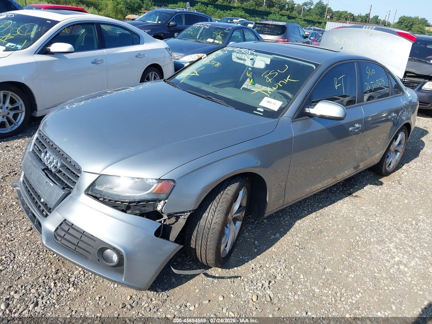 2011 AUDI A4 auction photo 2