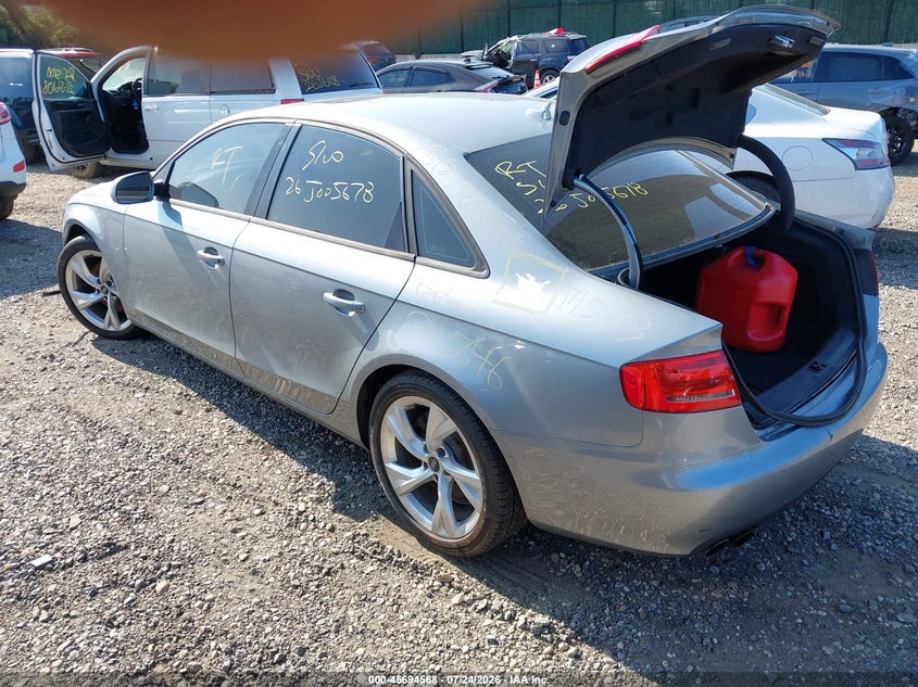 2011 AUDI A4 auction photo 3
