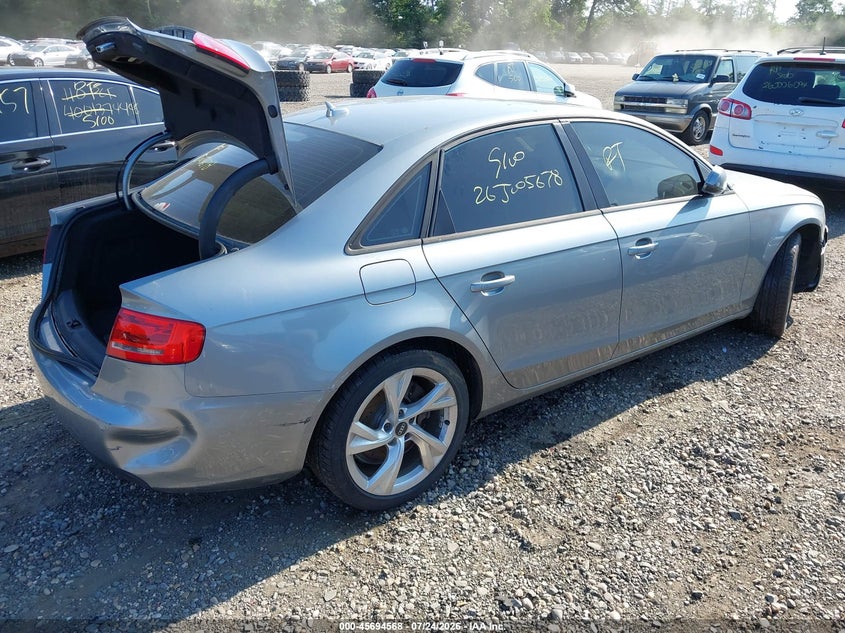 2011 AUDI A4 auction photo 4