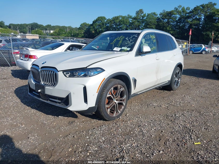 Vin: 5ux23eu01s9z30042, lot: 46193200, bmw x5 xdrive40i 20252