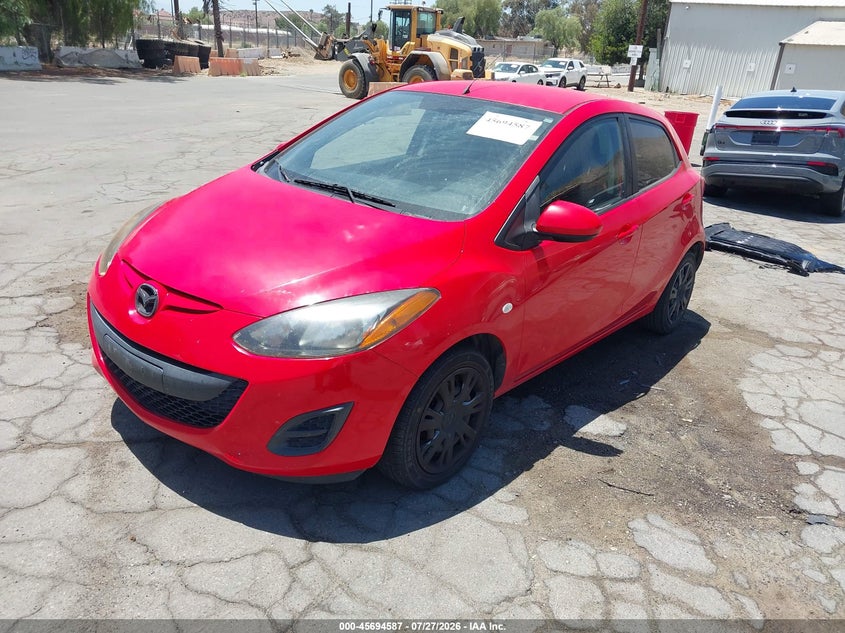 Vin: jm1de1kzxe0174301, lot: 46193214, mazda mazda2 sport 20142