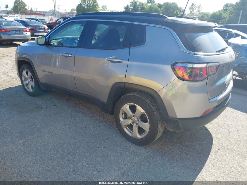 Vin: 3c4njcbb9lt121023, lot: 46193233, jeep compass latitude fwd 20203