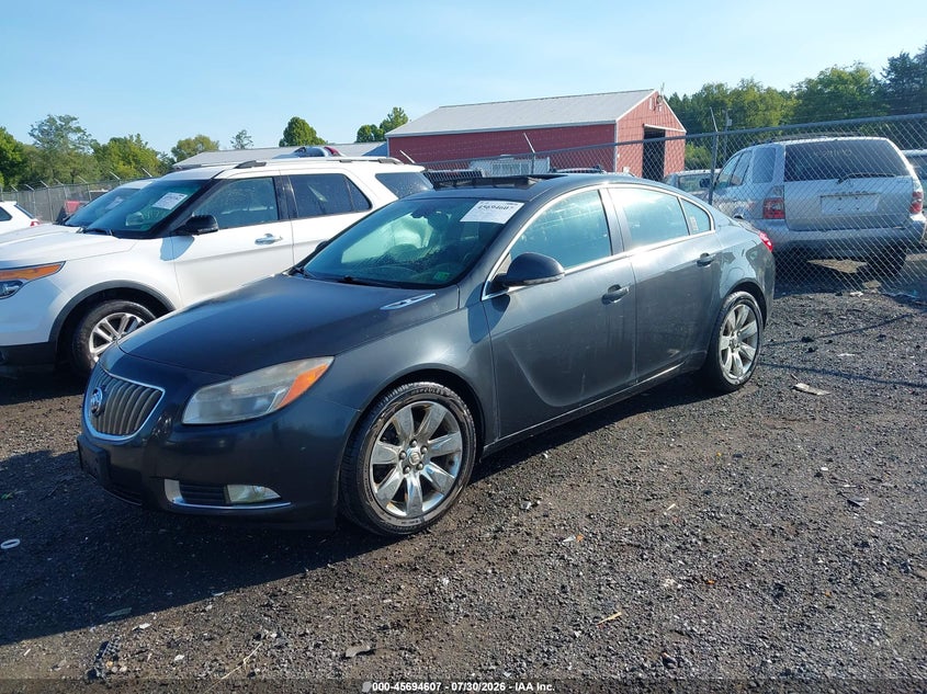 Vin: 2g4gr5ek2c9151729, lot: 46193235, buick regal 20122