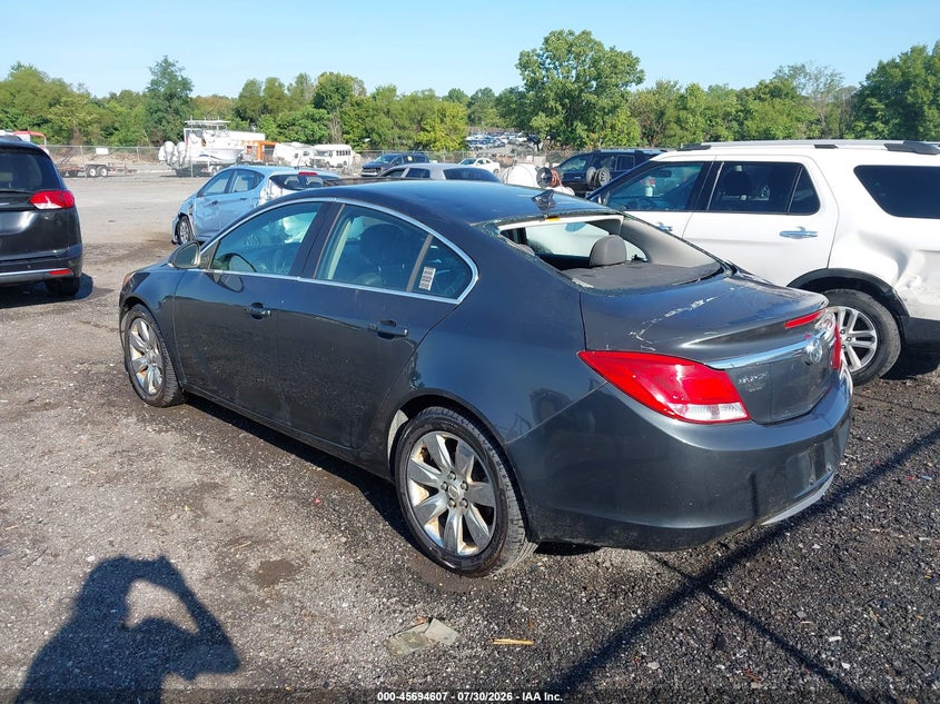 Vin: 2g4gr5ek2c9151729, lot: 46193235, buick regal 20123