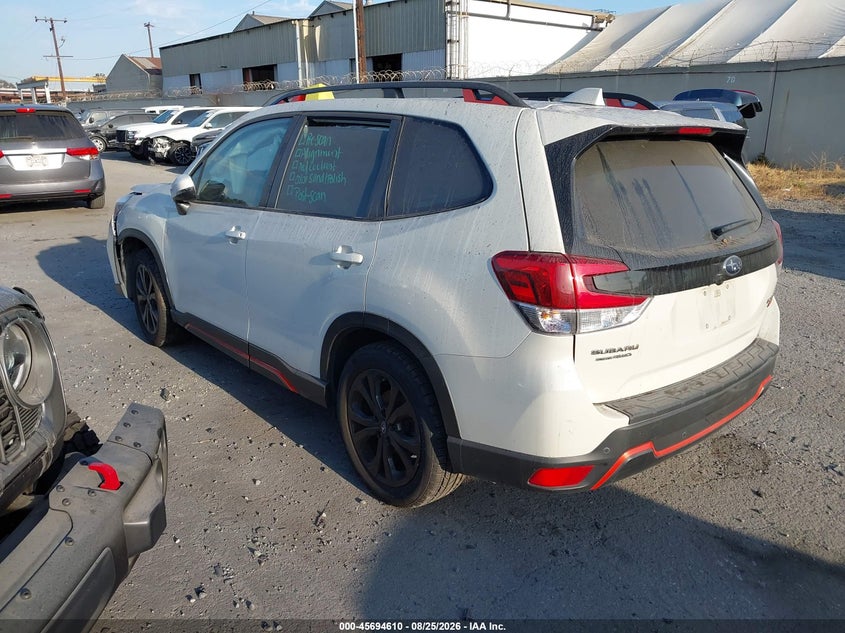 Vin: jf2skamc1lh458912, lot: 46193238, subaru forester sport 20203
