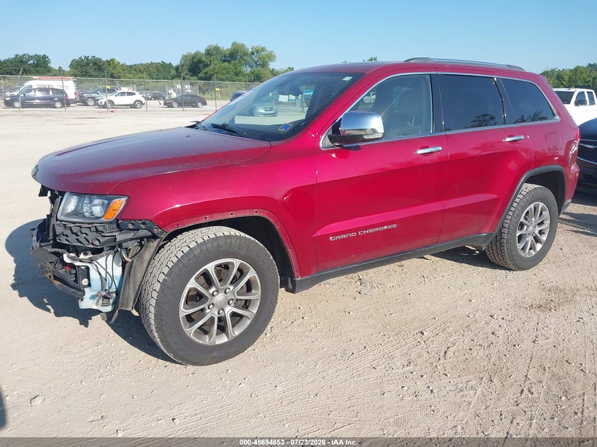 2014 JEEP GRAND CHEROKEE auction photo 2