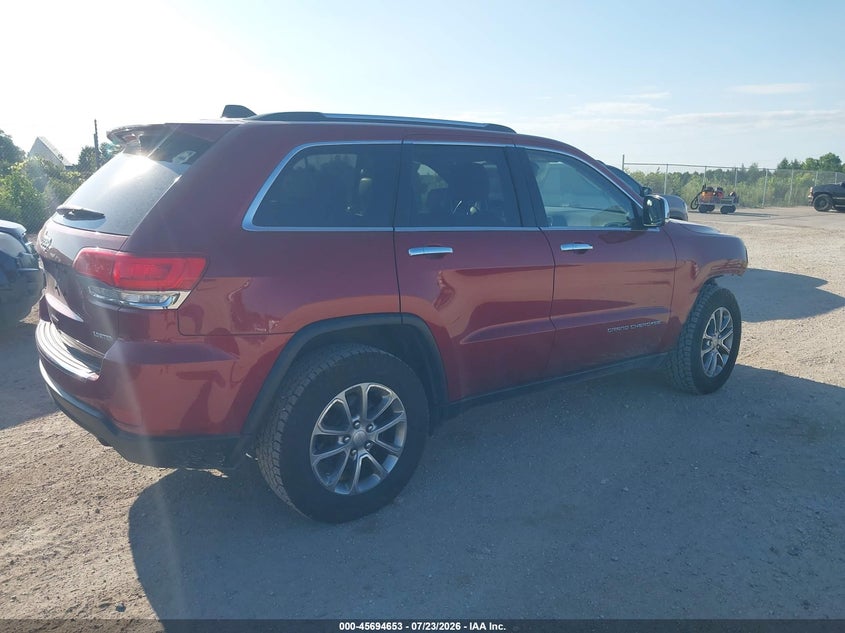 2014 JEEP GRAND CHEROKEE auction photo 4