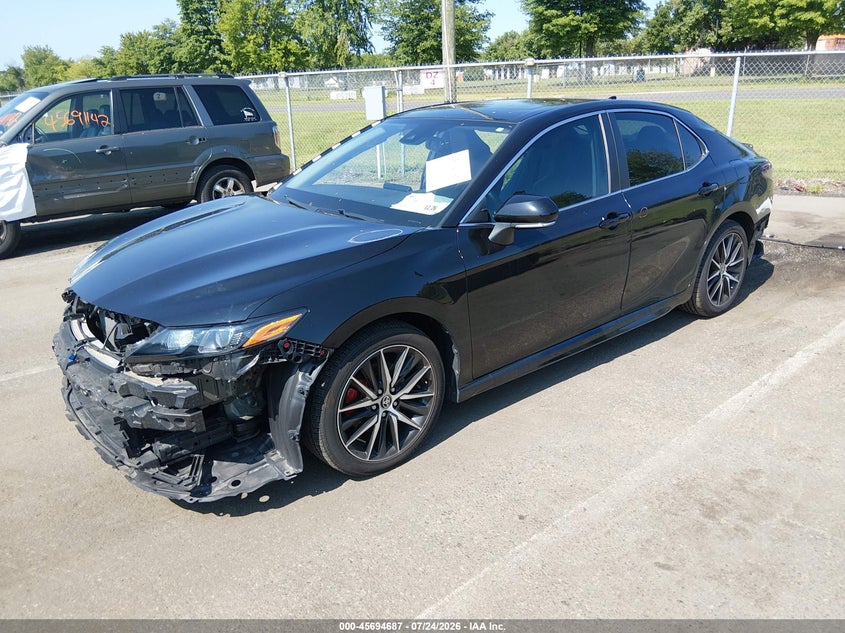 Vin: 4t1t11ak2nu012727, lot: 46193315, toyota camry se 20222