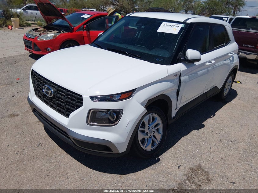 Vin: kmhrb8a36tu448809, lot: 46193328, hyundai venue se 20262