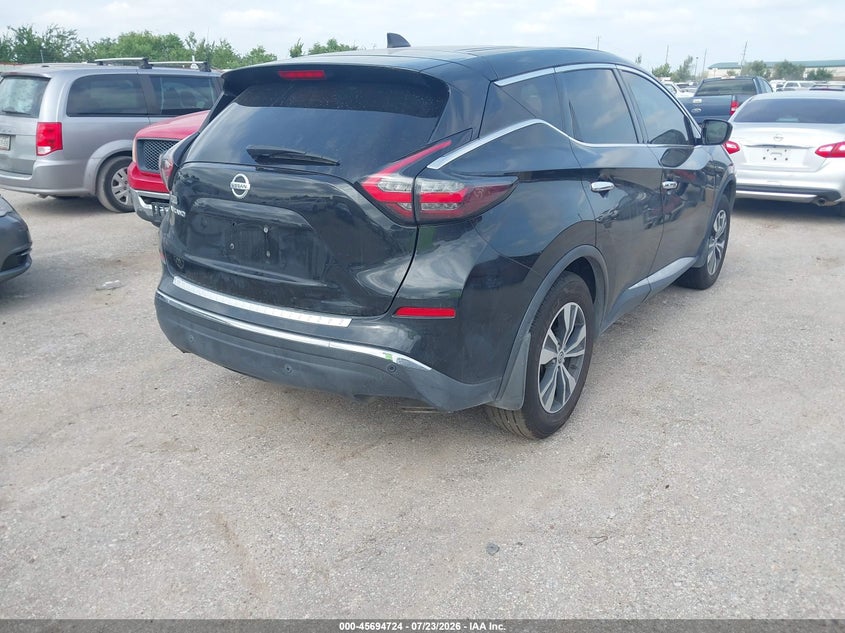NISSAN MURANO 2022 VIN 5N1AZ2AJ4NC121581