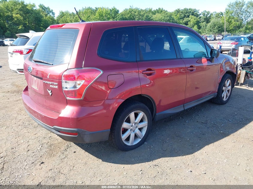 Vin: jf2sjaacxeh405524, lot: 46193353, subaru forester 2.5i 20144