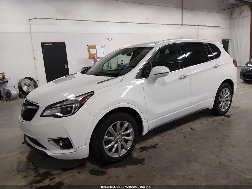 Vin: lrbfxcsa4kd004902, lot: 46193366, buick envision fwd essence 20192