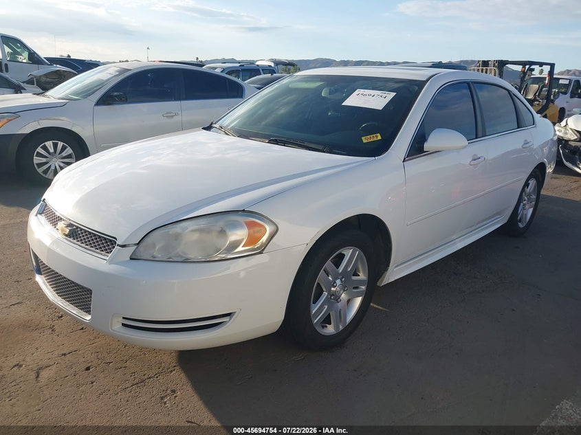 Vin: 2g1wg5e32c1218335, lot: 46193382, chevrolet impala lt 20122