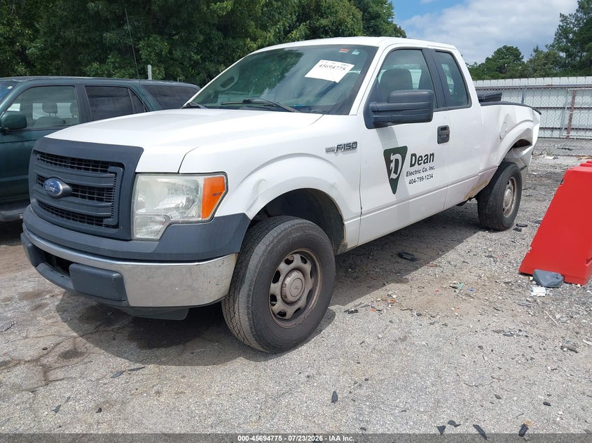 Vin: 1ftex1cm9efa89710, lot: 46193403, ford f-150 xl 20142