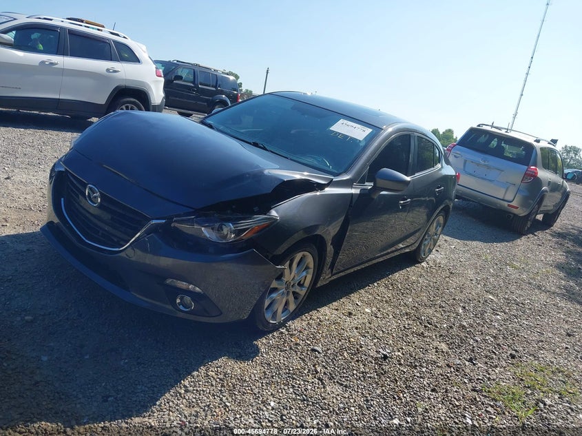 Vin: jm1bm1w38f1222390, lot: 46193406, mazda mazda3 s grand touring 20152