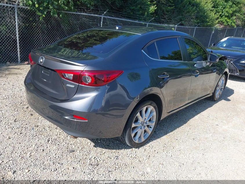 Vin: jm1bm1w38f1222390, lot: 46193406, mazda mazda3 s grand touring 20154