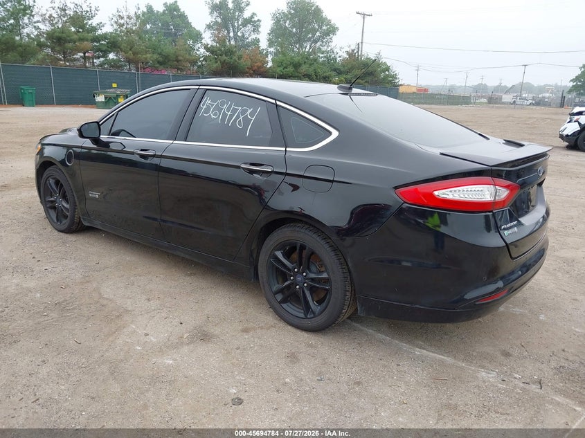 Vin: 3fa6p0su3gr131753, lot: 46193412, ford fusion energi titanium 20163