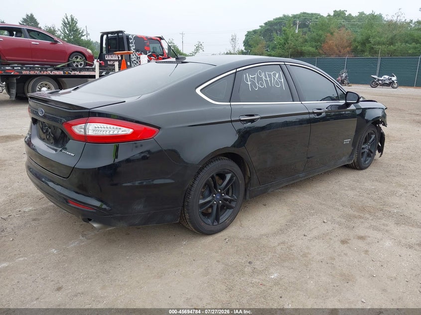 Vin: 3fa6p0su3gr131753, lot: 46193412, ford fusion energi titanium 20164